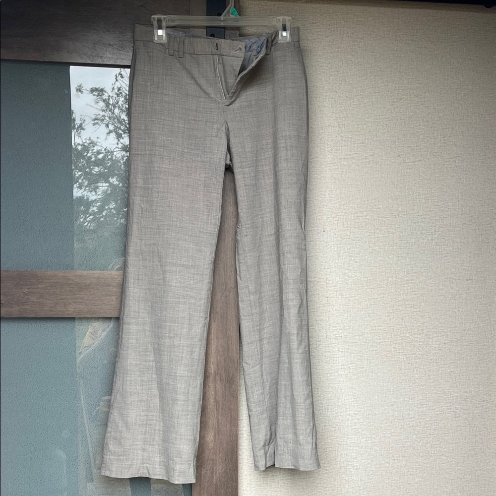Banana Republic Light Gray Straight Leg Pants
